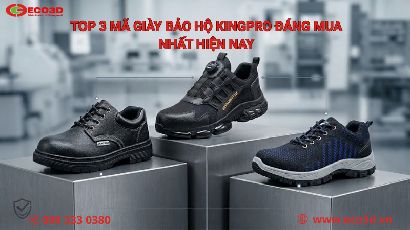 Top 3 mã giày bảo hộ KingPro chính hãng đáng mua nhất hiện nay